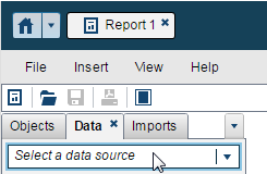 select a data source