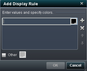Add Display Rule Window