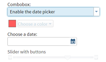 Date Picker Control Is Enabled