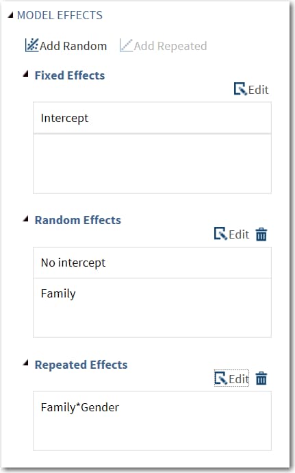 Example of Fixed Effects, Random Effects, and Repeated Effects