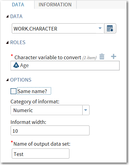 Task Interface with the Same Name Check Box Not Selected