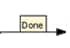 Example sequence flow with assigned status of “Done”