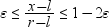 epsilon less than or equal to . fraction x minus l , over r minus l end fraction . less than or equal to 1 minus 2 epsilon. 別の形式を利用するにはイメージをクリックします。