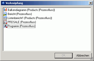 Fenster 'Dokument erstellen' mit Berichten und Stilauswahl