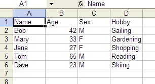 Contents of TableView exported to Comma Separated Values