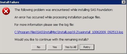 install disk creator an error occured