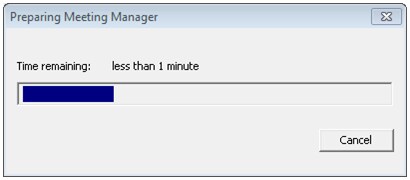 Preparing Meeting Manager