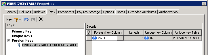 SAS Data Integration Studio Foreign Keys