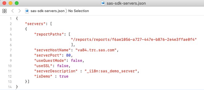 The sas-sdk-servers.json file