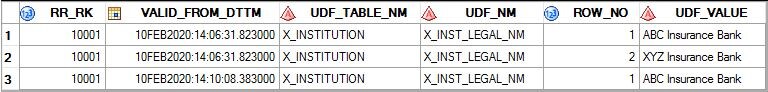 RR_UDF_CHAR_VALUE table