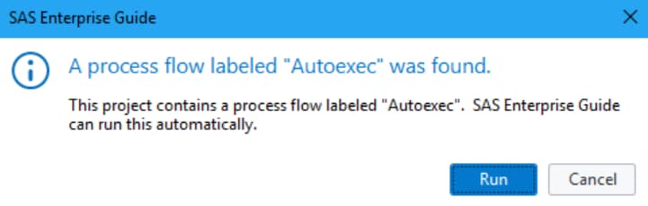 process flow error message