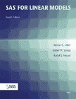 SAS for Linear Models, Fourth Edition book cover
