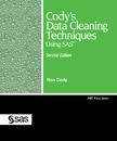Cody�s Data Cleaning Techniques Using SAS, Second Edition book cover