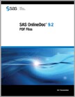 SAS OnlineDoc 9.2: PDF Files
