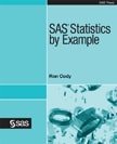 SAS Statistics by Example book cover