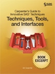 Carpenter's Guide to Innovative SAS Techniques book cover