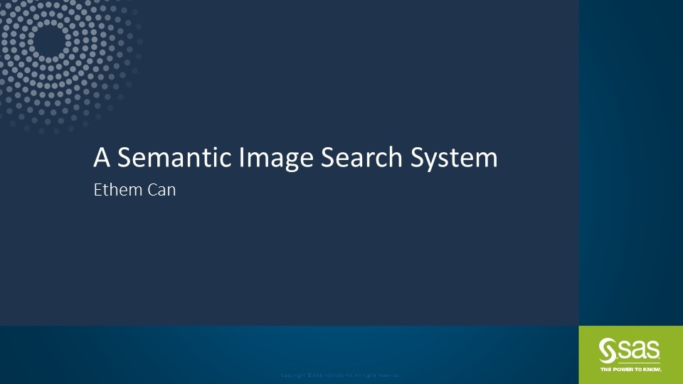 A Semantic Image Search System