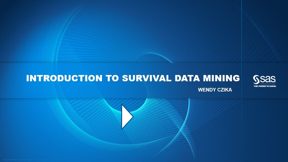 Introduction to Survival Data Mining