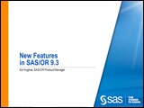 New Features in SAS/OR 9.3