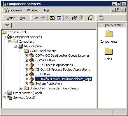 COM+ Component Services