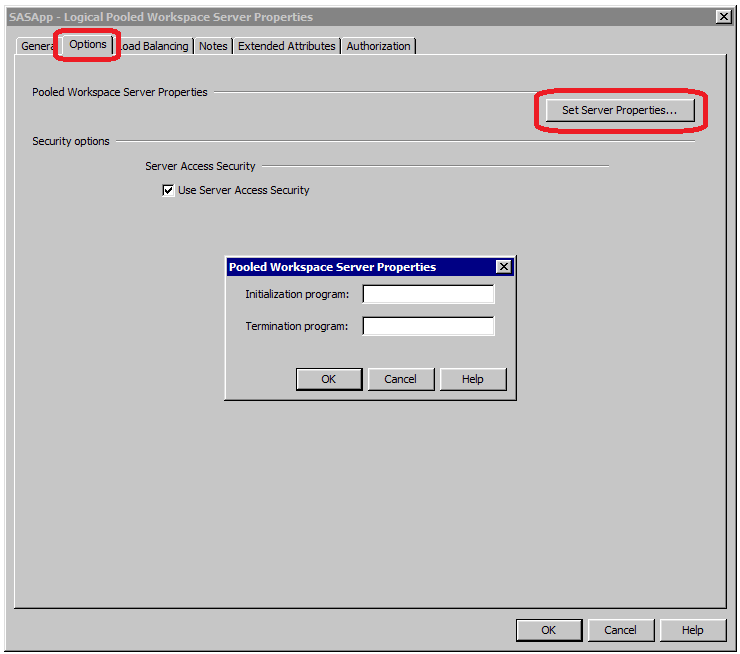Specifying SAS Code to Run at Server Start or Stop