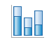 stacked bar chart icon