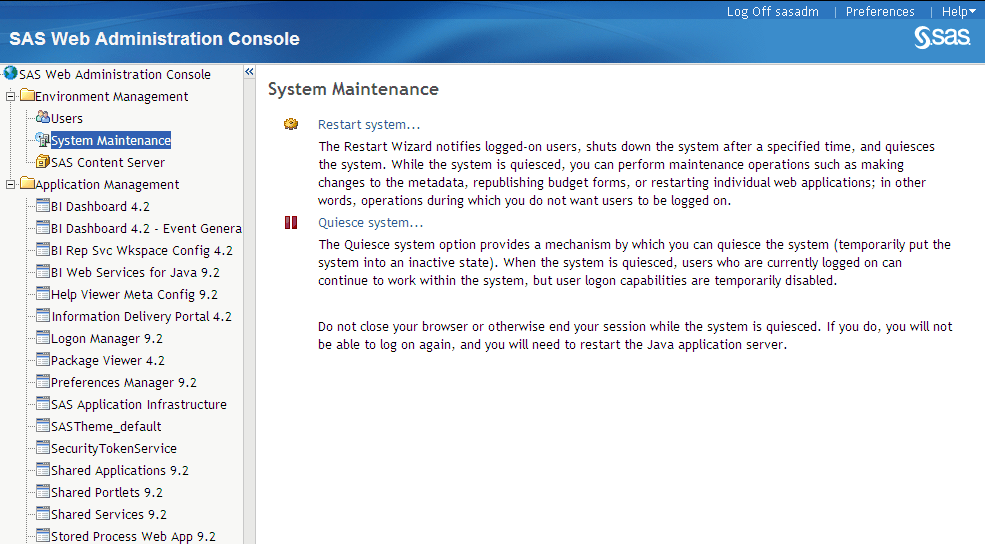 [System Maintenance Page]