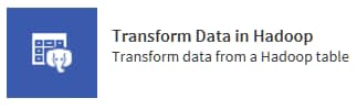 Transform Data in Hadoop icon