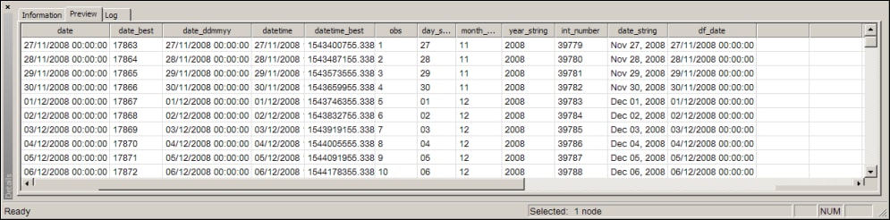 FORMATDATE Function, Example 4, Example Code Results