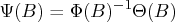 \psi (b) = \phi (b)^{-1} \theta (b)