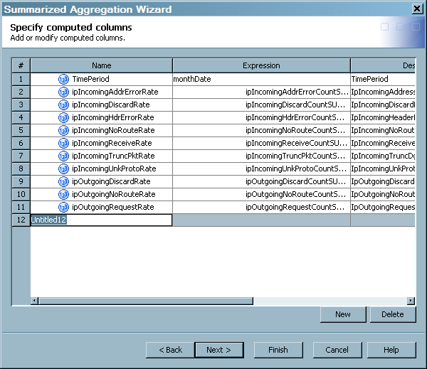 Specify Computed Columns