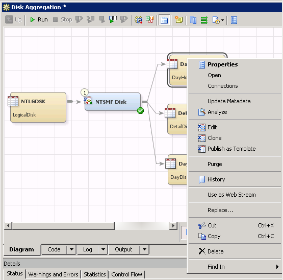 Aggregation Table Properties