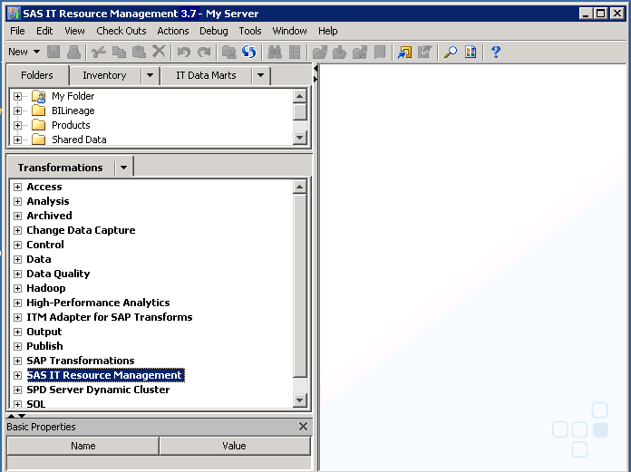 SAS IT Resource Management Desktop