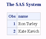 Output from Matching Rows That Have the Same Names