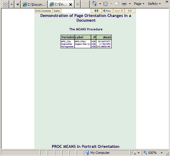 Page Four of an SVG Document Showing the Portrait Orientation