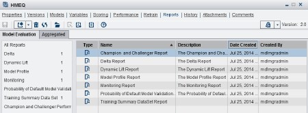 Reports Page Overview