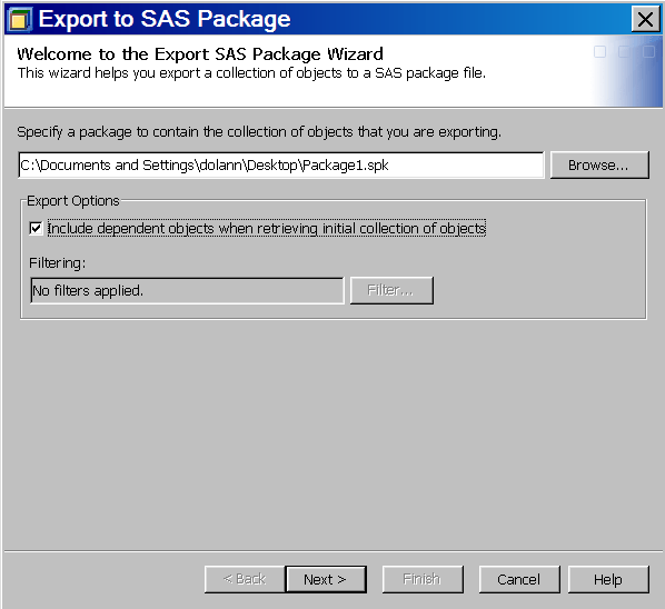 Cube Building And Modifying Examples Exporting A Cube From SAS OLAP Cube Studio