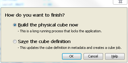 Cube Designer – Finish