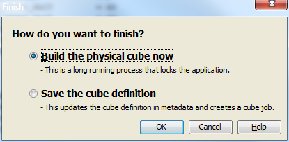 Cube Designer – Finish