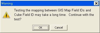 Test Mapping Warning Message
