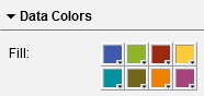 Data Colors on the Styles Tab in the Designer