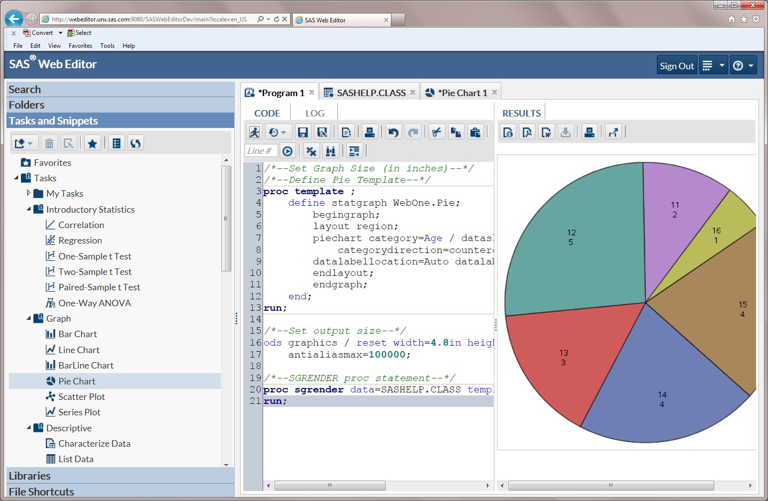 Code and Results Tabs Appearing Side by Side in the Work Area
