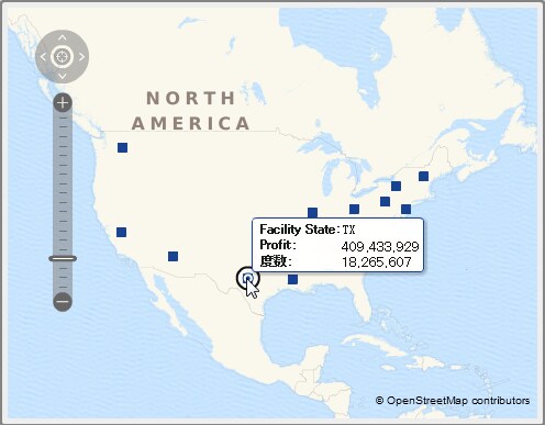 地理座標マップ