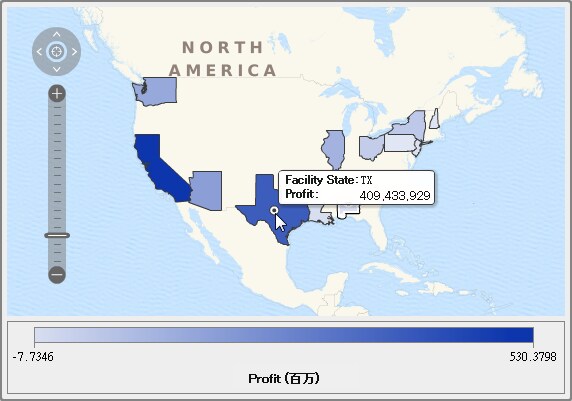 地理領域マップ