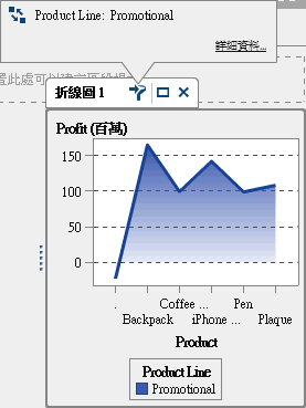 包含傳入篩選的報表物件範例