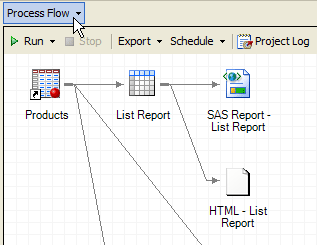 Recently viewed items menu button