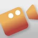 Newsletter Icon video orange