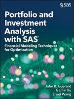 Book cover of Portfolio and Investment Analysis with SAS