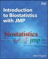 Introduction to Biostatistics with JMP