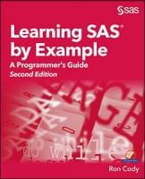 Book cover of Learning SAS by Example